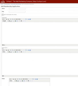 membership_application_screenshot Tendenci Membership Application Screenshot